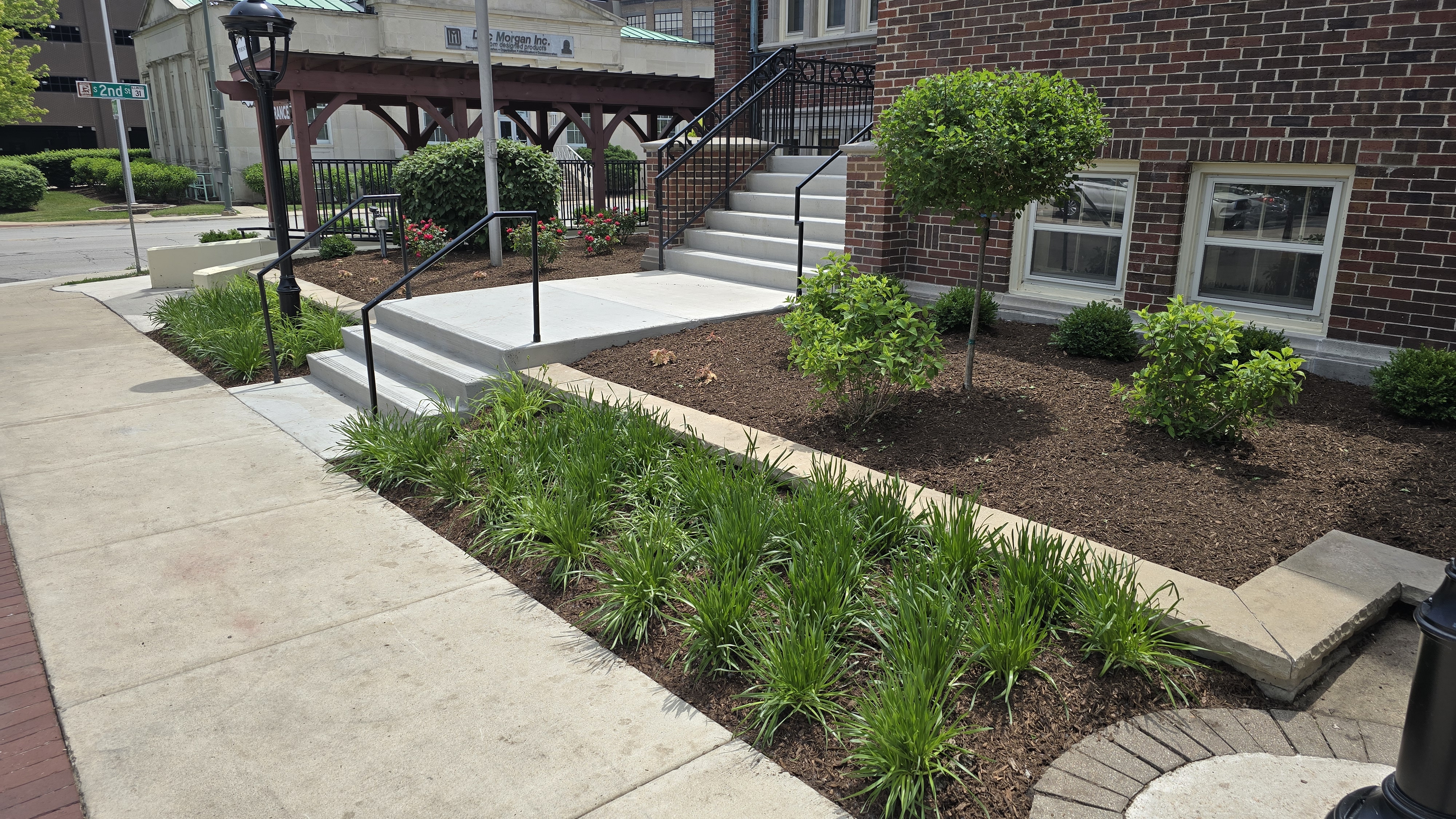 Baker Community Center re-landscape 3 — B&L Landscape