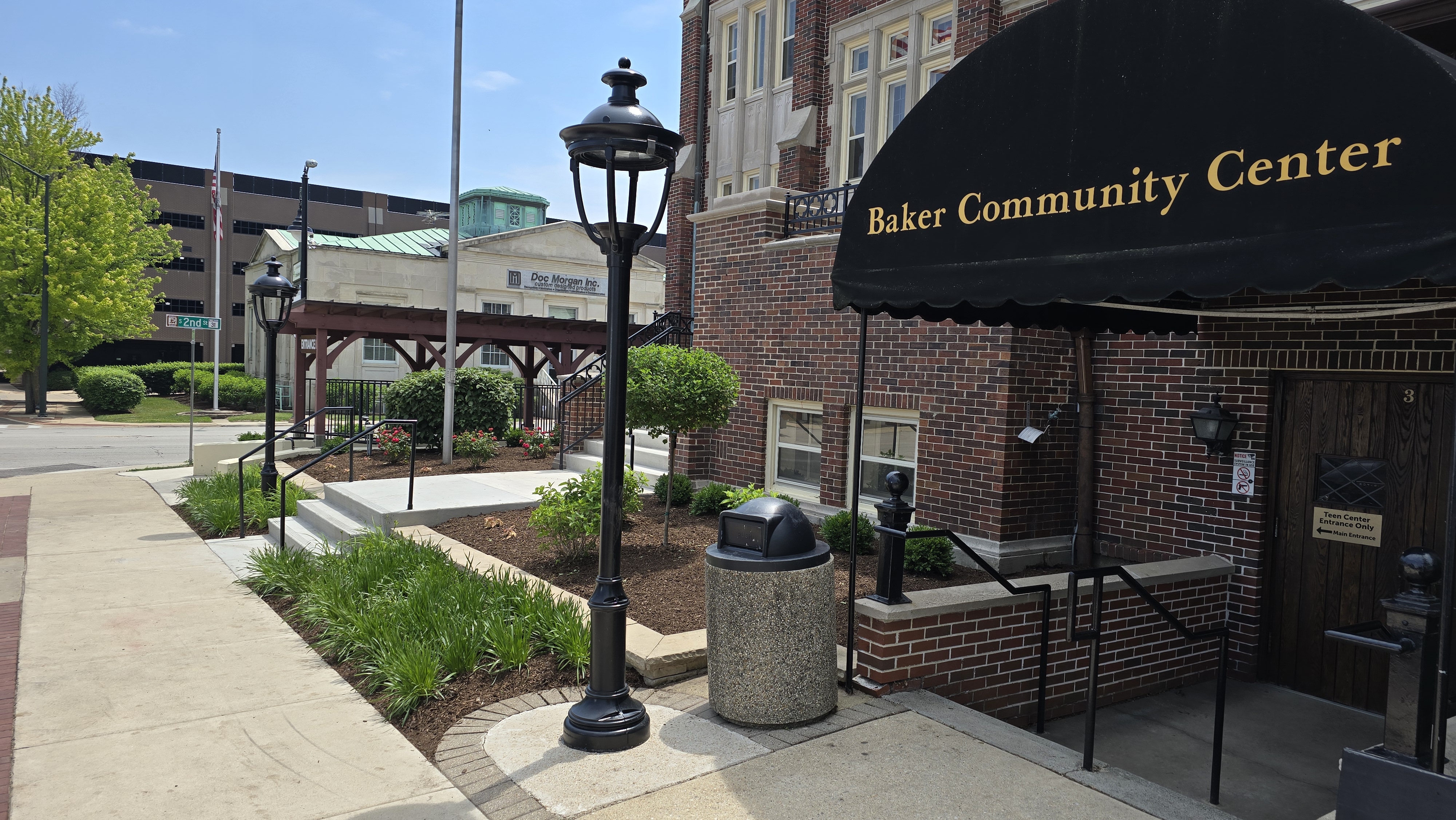 Baker Community Center re-landscape 4 — B&L Landscape