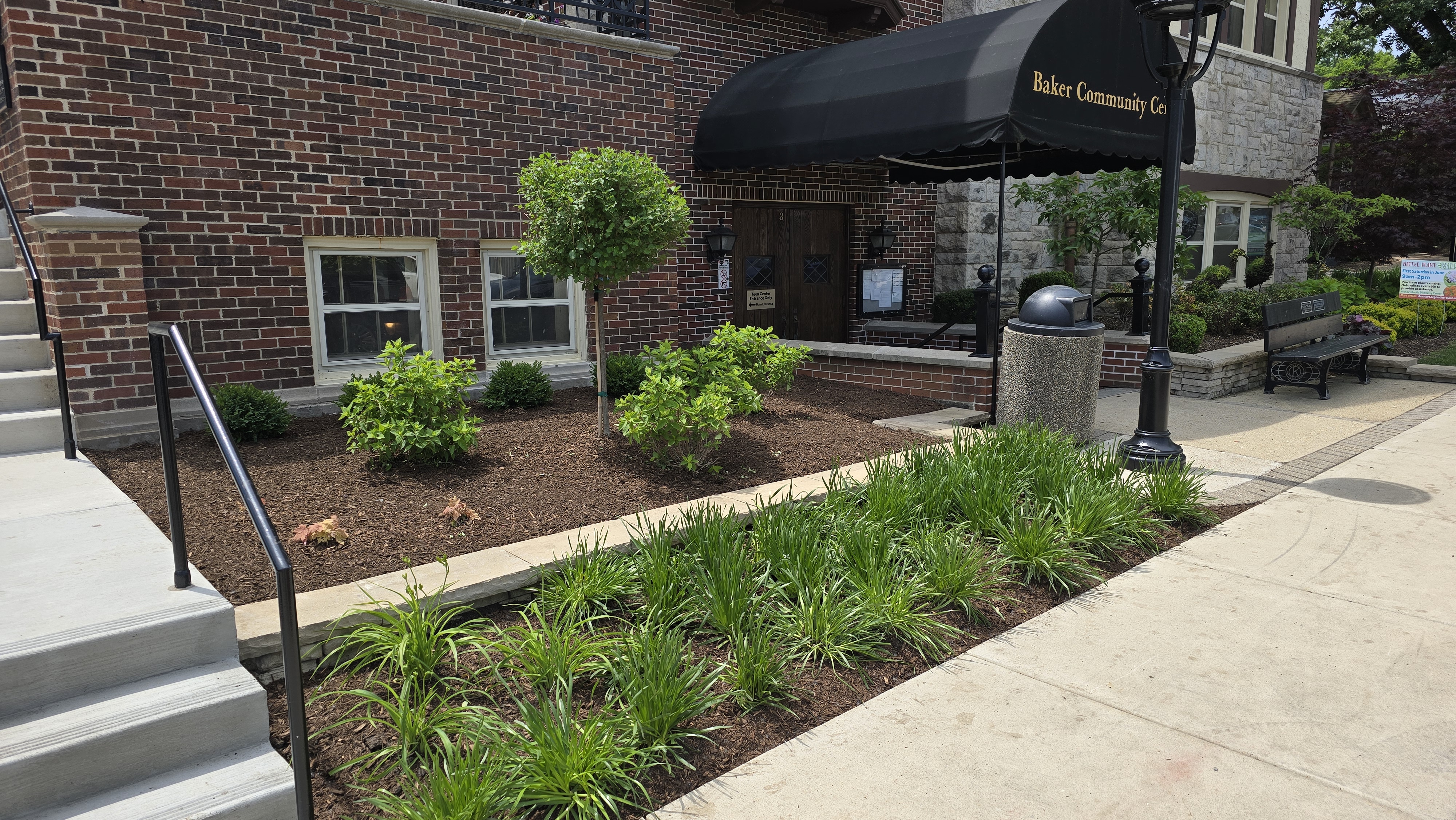 Baker Community Center re-landscape 5 — B&L Landscape