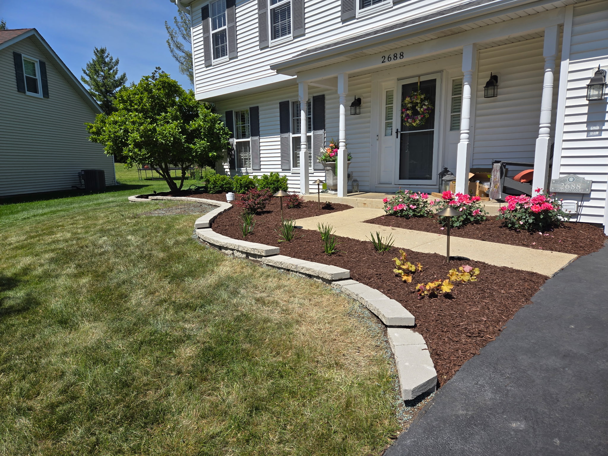 Landscape restoration after photo 2, Geneva, IL — B&L Landscape